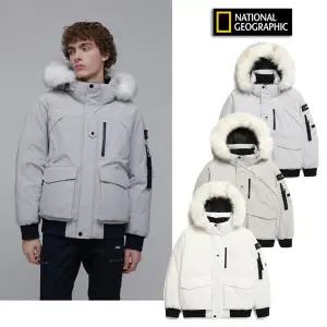 내셔널지오그래픽 N234MDW030 타루가 남성 퍼 트리밍 후디 다운 점퍼
