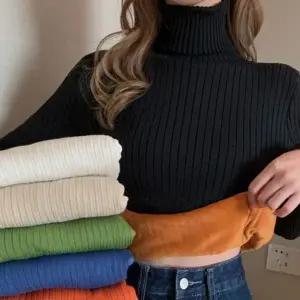 융털안감 목폴라티 터틀넥 기모폴라티 긴팔티 스웨터