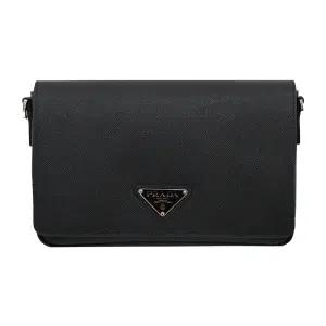 프라다 사피아노 레더 숄더백 블랙 2VD059 9Z2 F0002