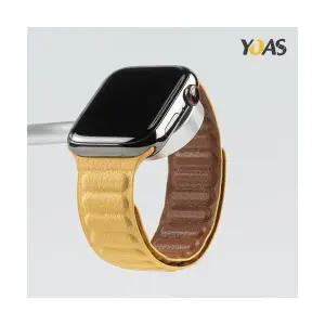 :매장정품: YOAS 가죽링크 애플워치 스트랩 38/40/41mm 198203 911RB