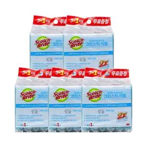 3M 올인원 크린스틱 리필 6입 x 5개 / 욕실청소용