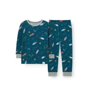 [롯데백화점]오르시떼 아동 G211 로켓펀칭 9부소매 내의 세트 OR25FKFPG211