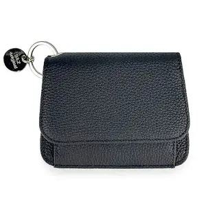 [콩심팥심]여성 고급 똑딱이 가죽 미니 명함 동전 카드지갑 머니클립 지갑여자