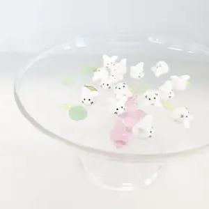 [리꾸리꾸] 키링부자재 키링만들기 악세사리 부자재 세라믹 미니 토끼