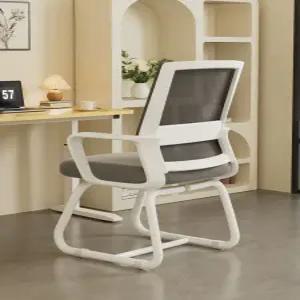 바퀴없는 사무용 책상의자 허리편한 팔걸이 체어 공부용