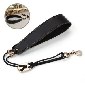 색소폰목걸이 가죽 관악기 스트랩 4종 색상