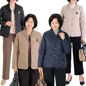 [엄마옷 로즈맘] 효안카라누빔패딩점퍼