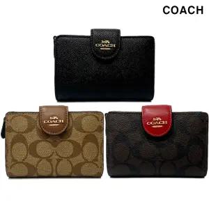 코치 미디엄 반지갑 6390/C0082 여성 지갑 3종 모음 COACH