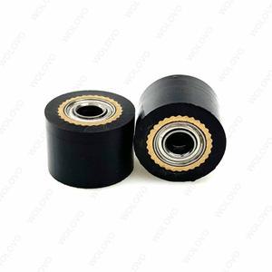 고무 압력 핀치 롤러, 미마키 롤랜드 CAMM Graphtec CE5000 Liyu 커팅 플로터용, 4x10x14mm, 10PCs