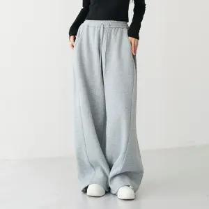 [피핀] 숏/기본/롱 뒷포켓 핀턱 투웨이 기모 팬츠 #710957