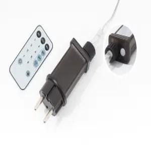 홈메이드 크리스마스 트리 전구 지네전구 장식 LED 조명 3컬러-전원플러그 리모컨세트