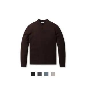 [롯데백화점]폴햄 남성 캐시블렌드 솔리드 카라 니트 PHF4ET1010