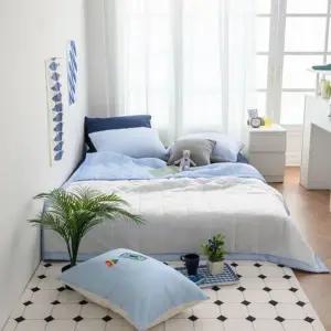 [골드스마일]샤카 인기 리빙밸류 듀라론 냉감 감성 여름이불 얇은