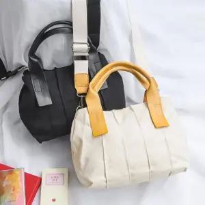 미콘 22211 캔버스 주름 숄더백 크로스백 에코백 (WFFKUYU)