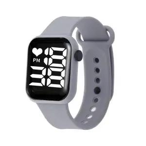 [콩심팥심]TC 전자 디지털 다조 사각 스크린 실리콘 손목 시계 남자손목시계