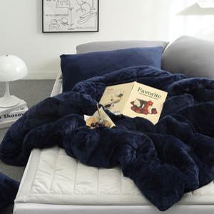 플로라 뮬리 5mm 밍크 극세사 겨울 차렵이불 3컬러