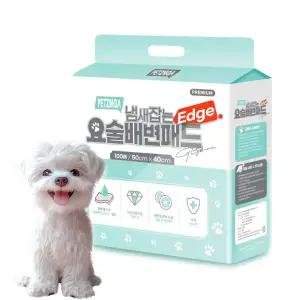 페츠모아 냄새잡는 요술 배변패드 엣지 레몬향, 100개입, 1개