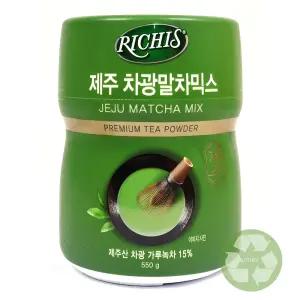 리치스 제주 차광말차믹스 550g-카페 파우더