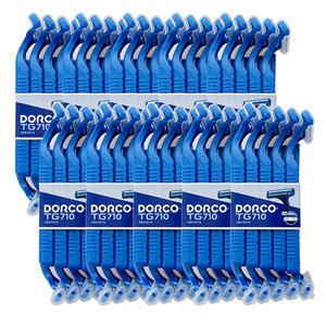 도루코 소프트터치 2중날 일회용 면도기 TG710 100개 업소용 휴대용면도기