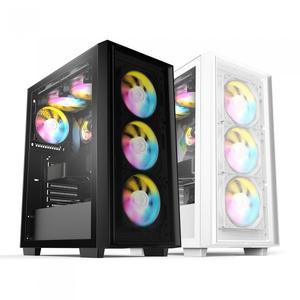 DAVEN D6 MESH 강화유리 블랙 (미들타워)