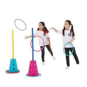 [기타]아이소파 아이짐 고리던지기놀이 IS-09 유아 놀이 체육 완구 링 끼우기 던지기 교구