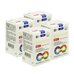 종근당 활력 비타민B군 플러스 8개월분 B1 B2 B6 B12 수용성 활성 컴플렉스