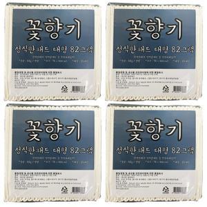 정직한패드 꽃향기 대형(76x60cm) 82g x 100매 애견 강아지 배변패드