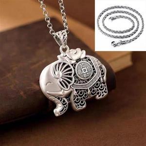 (행복 장수 길복) 코끼리 비휴 목걸이 S76