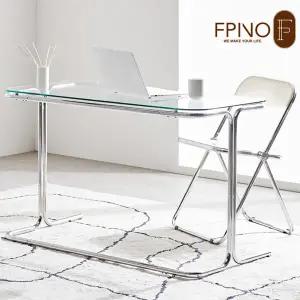 퍼피노 르던 1200 강화유리 인테리어 책상 if034