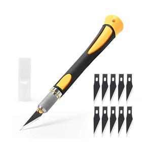 아트 나이프 고급형 칼날 10개 칼날 페이퍼 커팅 도안 공예 전문가용 펜타입 커팅 프라모델