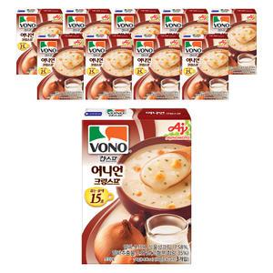 농심 보노 어니언크림 스프 18g, 3입, 10개 (총 30개)