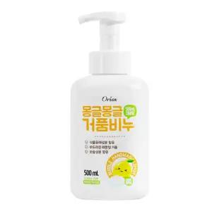 오릭스 몽글몽글 거품비누 (상큼한 레몬향) 500ml