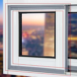 강력접착식 창틀바람막이 현관문바람막이  우레탄폼소재 문풍지  3M 2개