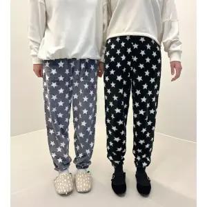 [비비드글램]트윙클 수면 바지 4color 겨울 극세사 잠옷 밴딩바지