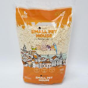 스몰펫하우스 아스펜 칩베딩 1kg/햄스터/고슴도치/먼지X/소동물베딩
