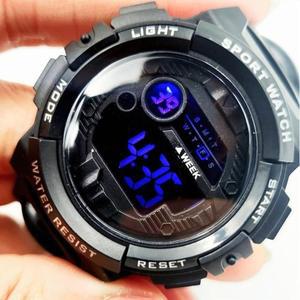 고품질 초경량 야광 군인 훈련소 전자 손목 시계 방수 알람 남성손목시계 야광손목시계 (WFHT6VM)