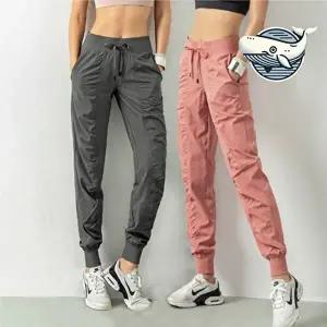 여성 배기핏 쿨링 조거팬츠 핏한 요가 트레이닝-WFGQBE7