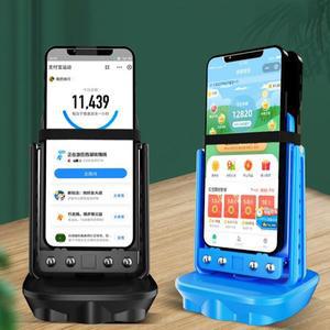 자동 스윙 쉐이크 휴대폰 위글러 장치 레코드 아티팩트 모션 브러시 만보계 거치대 스탠드