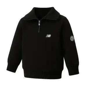 뉴발란스 키즈 소프트 알파인 아동 주니어 긴팔티셔츠 긴팔티 블랙 NK9BD4551U-19