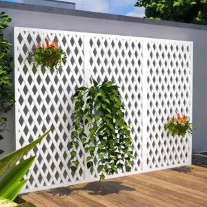 야외마당 가림막 전원주택 펜스 테라스 담벼락 가리개 방부목