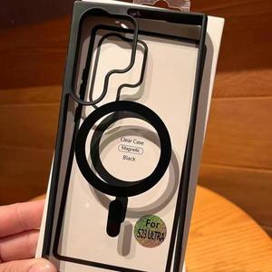 럭셔리 캔디 맥세이프 무선 충전 케이스 삼성 갤럭시 S25 울트라 5G S24 플러스 S23 FE S22 A56 A36 A25 A5