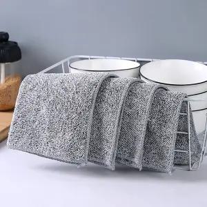 J2K 대나무 섬유 행주 뱀부얀 극세사 요술행주 5개