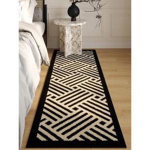 길쭉한 매트 감성 긴러그 러그 침대옆 원룸 긴카페트 침실 직사각형