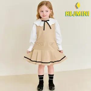 [헤이미니] 리본스쿨룩카라원피스