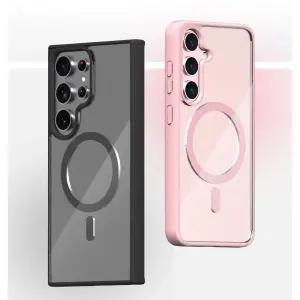 마카롱파워맥세이프케이스 갤럭시S23 SM-S911N 방탄클리어캡슐 범퍼젤리