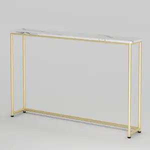 북유럽 심플 슬림 벽면 콘솔 틈새 원목 거실 현관 선반 철제 폭좁은