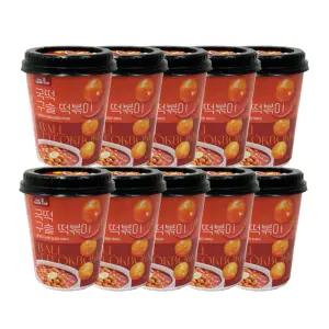 추억의 국민학교 떡볶이 구슬떡볶이 10개