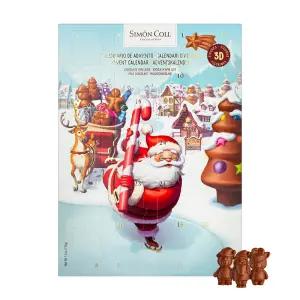 사이먼콜 밀크초콜릿 산타 어드밴트 캘린더 216g