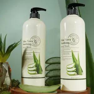 달맞이꽃 피부 바디워시 산뜻한 알로에 2개 1000ml