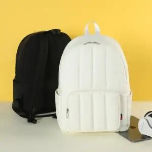 보부상 비닐 바스락 미니백팩 캐주얼 패딩백팩